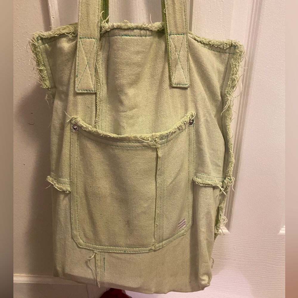 Pastel Green Tote Bag